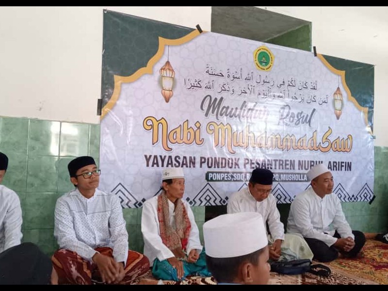 Perayaan Maulid Nabi Muhammad SAW di Sekolah Dasar Qur’an NURUL ARIFIN (SDQ)